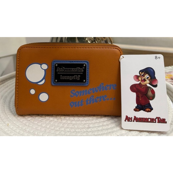 Loungefly An American Tail Fievel Zip Around Wallet - Picture 2 of 2